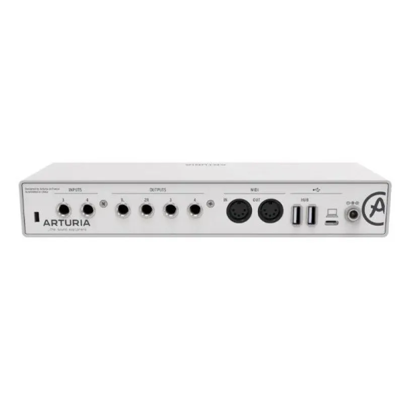 Arturia ARTURIA MiniFuse 4 White interfejs audio midi - zdjecie 2