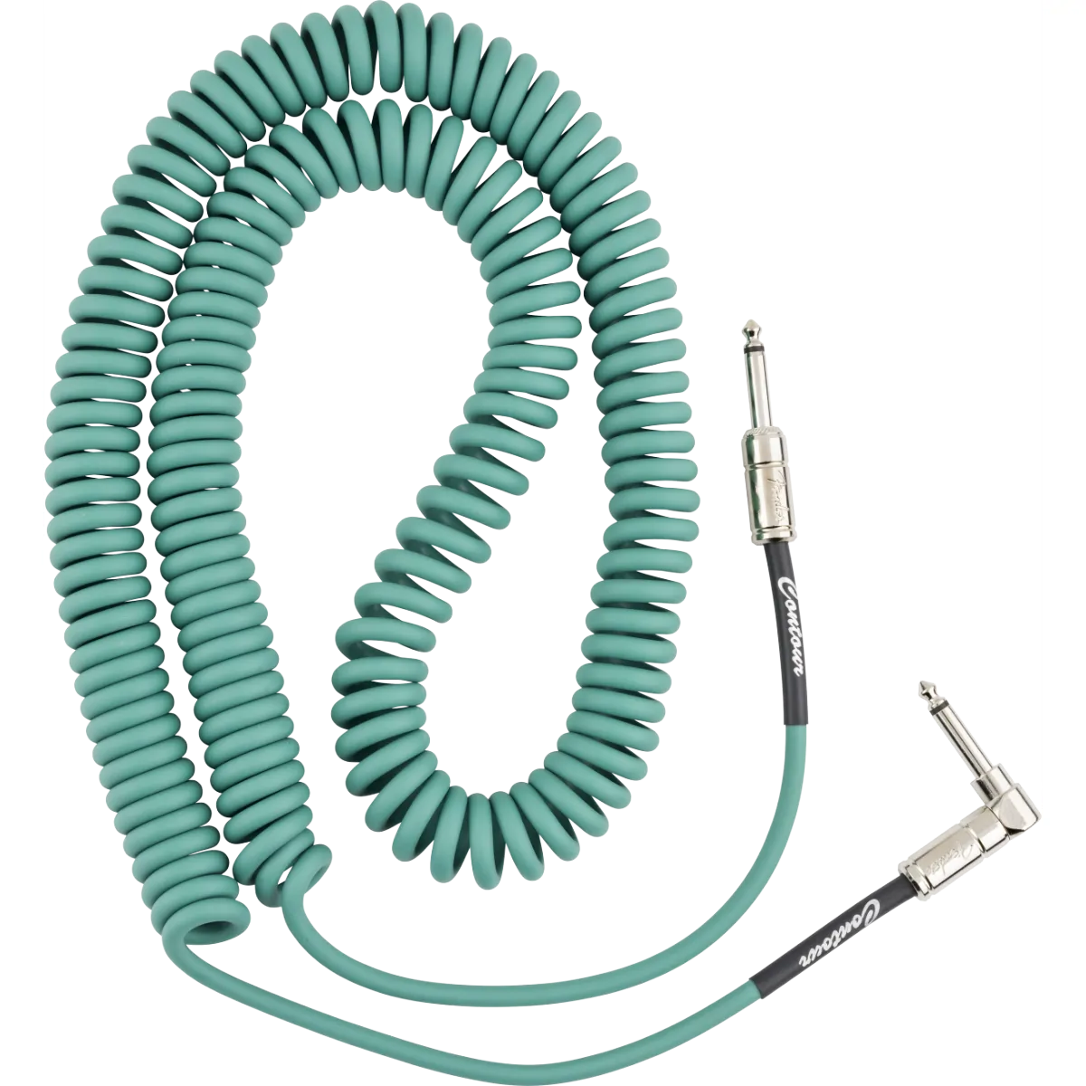 FENDER Fender Contour 30' Coiled Cable Sherwood Green 9m