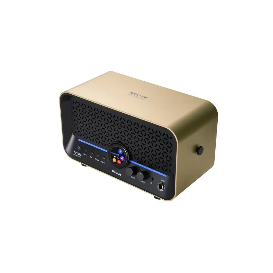 Mooer Mooer F15i Li Multi-Effects & Modeling Guitar Combo 2x 2" 15 Watt Imperial Gold - zdjecie 6