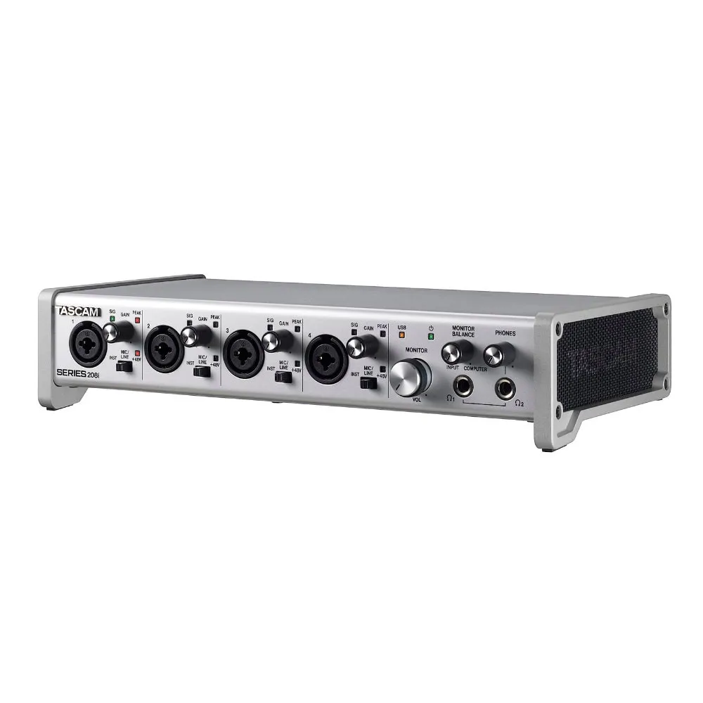 TASCAM Tascam SERIES 208I- Interfejs USB-2.0 Audio-/MIDI - zdjecie 2