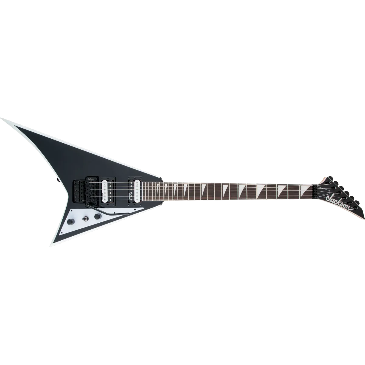 Jackson Jackson JS Series Rhoads JS32 Amaranth Fingerboard Black with White Bevels