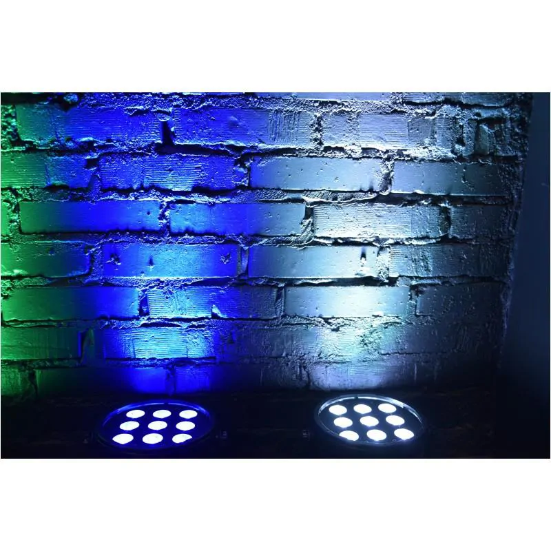 LIGHT4ME LIGHT4ME LED PAR 9X10W MKII RGBW pilot IR - zdjecie 6