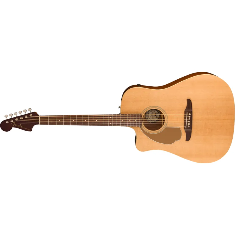 FENDER Fender Redondo Player Walnut Fingerboard Gold Pickguard Natural Leworęczna - zdjecie 2
