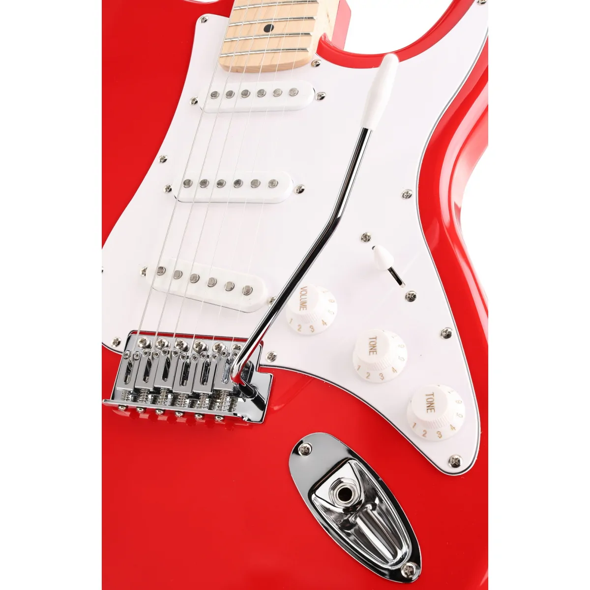 Arrow Arrow Tonecaster ST111 Hot Rooster Maple White - zdjecie 5