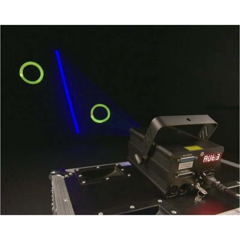 EVOLIGHTS EVOLIGHTS LASER RGB 1W animacyjny ILDA - zdjecie 9