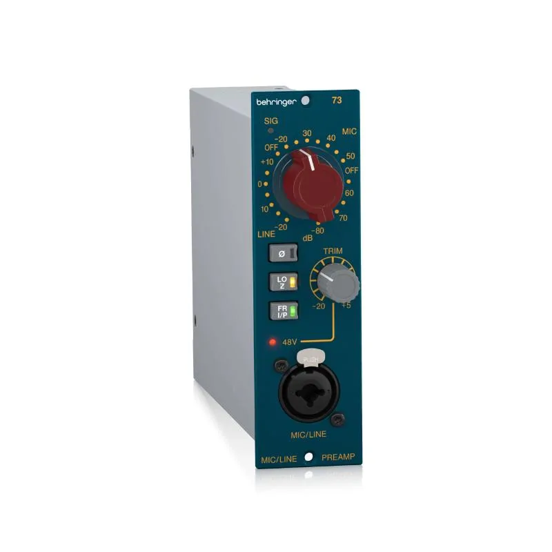 Behringer Behringer 73 Moduł przedwzmacniacza mikrofonowego w formacie 500 - zdjecie 3