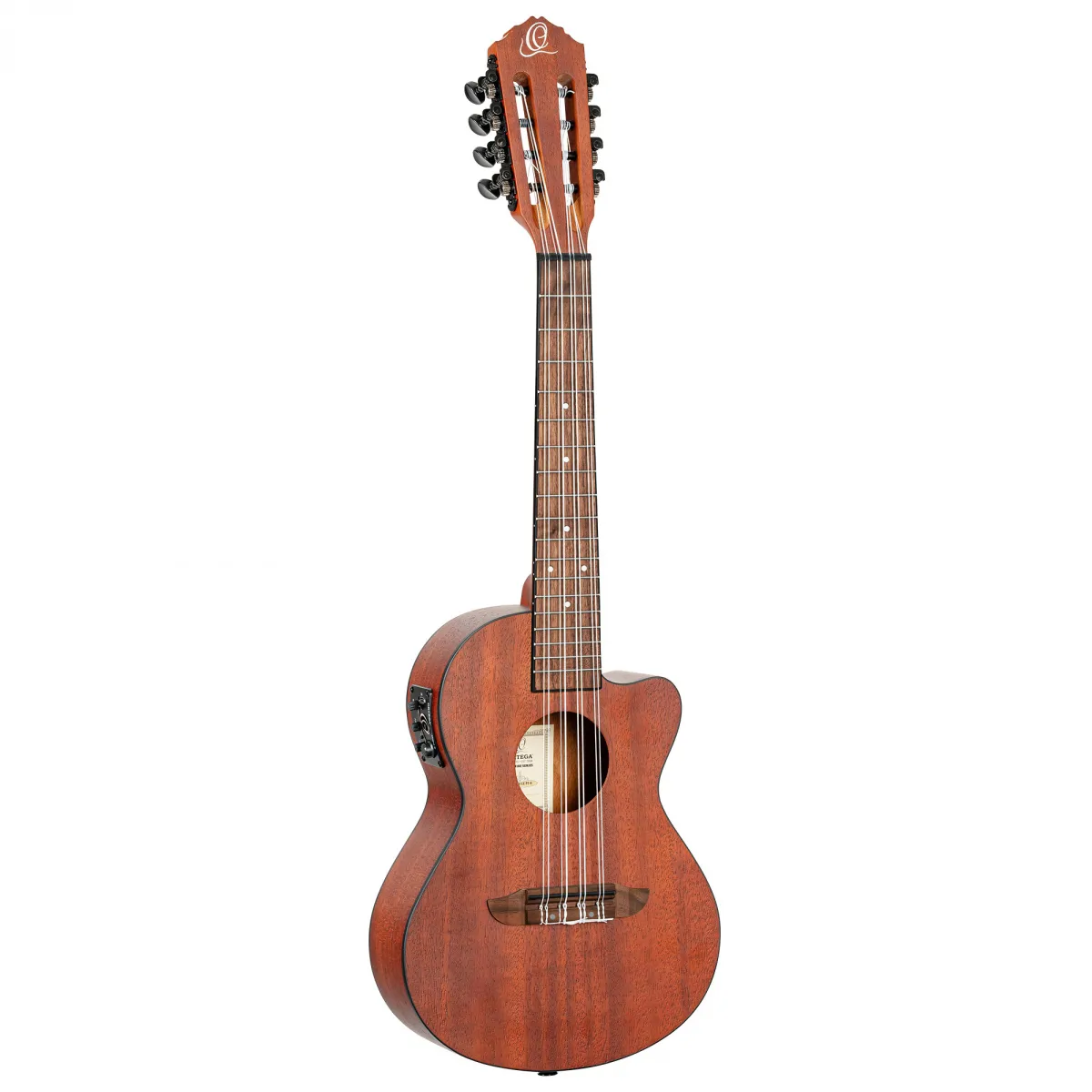 Ortega Ortega RU4MM-CE-TE-8 ukulele tenorowe 8-mio strunowe elektro-akustyczne