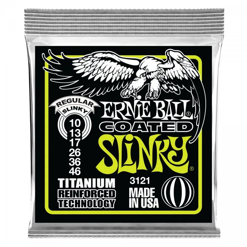 Ernie Ball ERNIE BALL 3121 Titanium 10-46 struny do elektryka