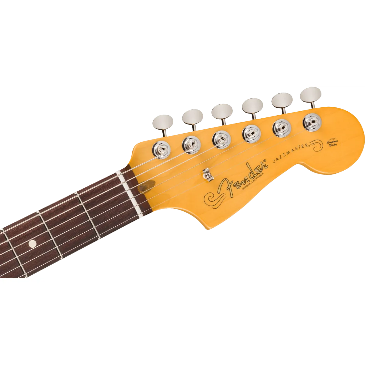 FENDER Fender American Professional Classic Jazzmaster Rosewood Fingerboard Faded Sherwood Green Metallic - zdjecie 5
