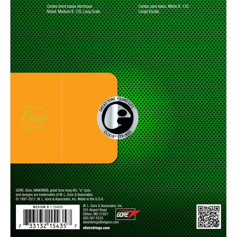 ELIXIR Elixir NanoWeb struna 5 Heavy 135 - zdjecie 2