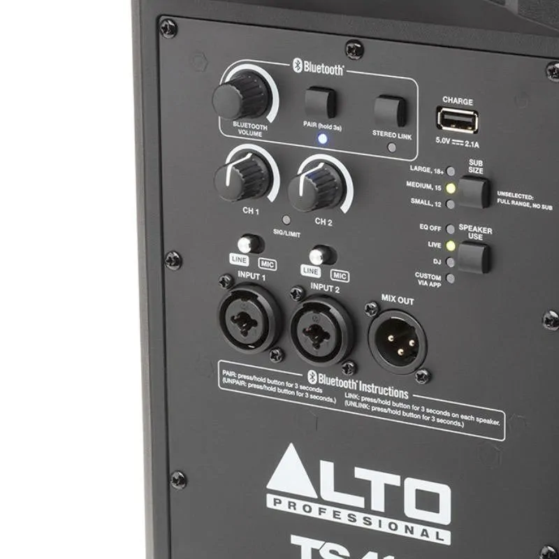 Alto Alto TS410 Kolumna aktywna - zdjecie 2