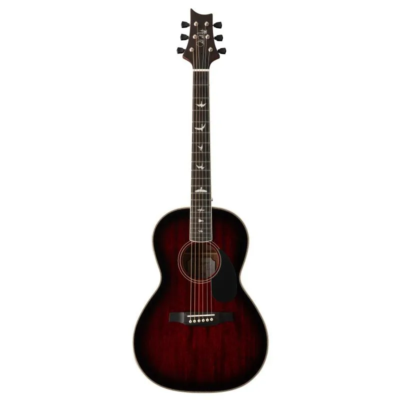 PRS PRS SE Angelus P20E Fire Red Burst - gitara elektro-akustyczna - zdjecie 3
