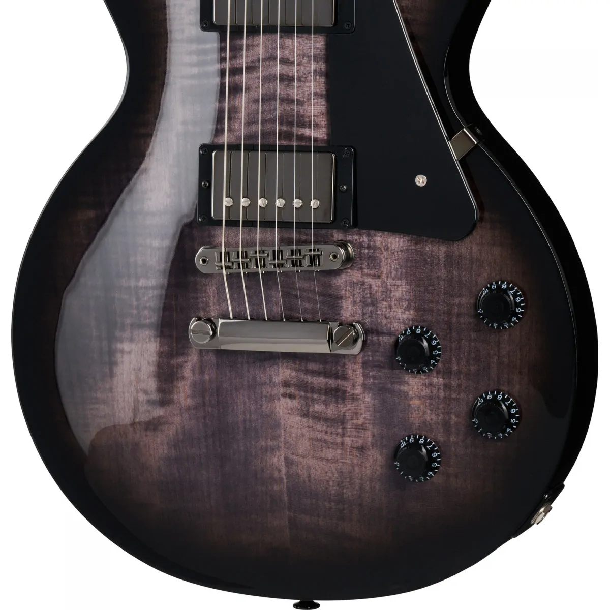 Gibson Gibson Les Paul Studio Session Translucent Ebony Burst Black - zdjecie 3