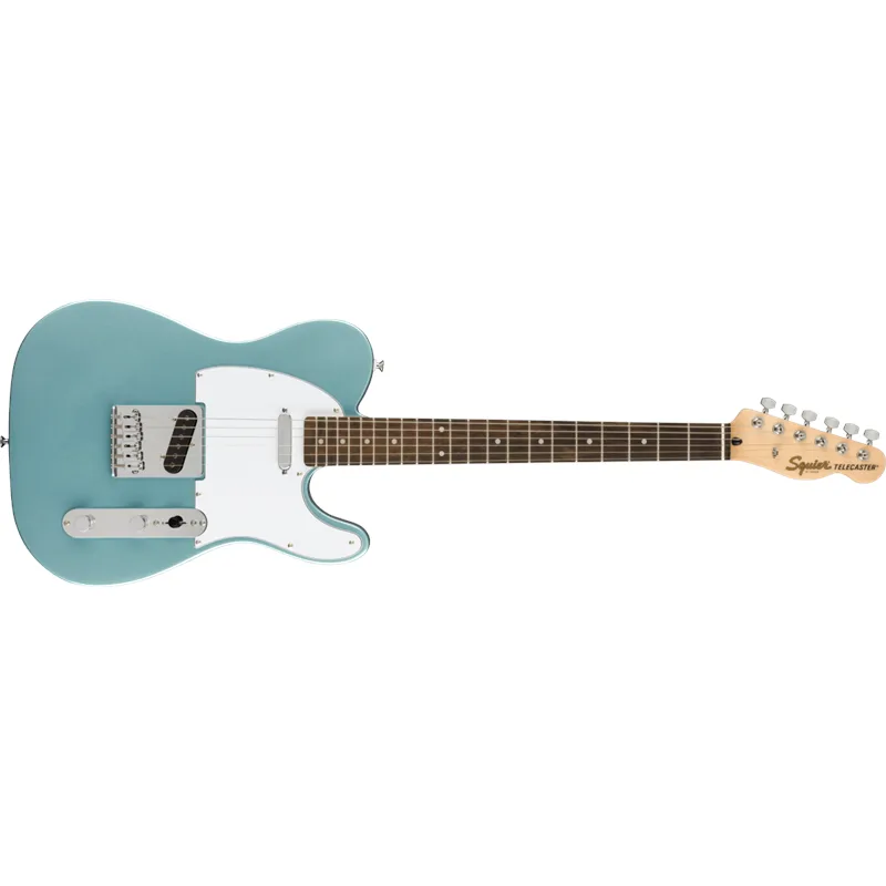Squier Squier FSR Affinity Series Telecaster Laurel Fingerboard White Pickguard Ice Blue Metallic