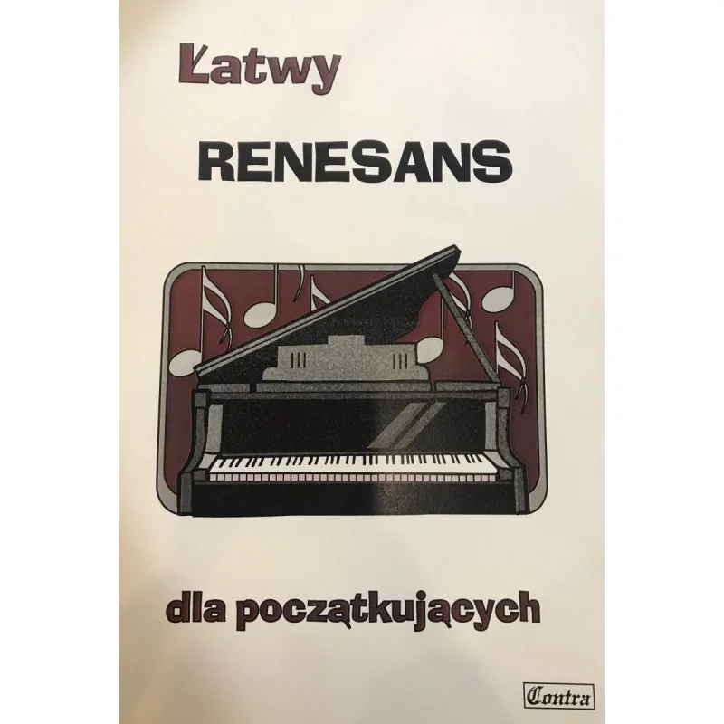 CONTRA Contra Łatwy Renesans dla początkujących fortepian