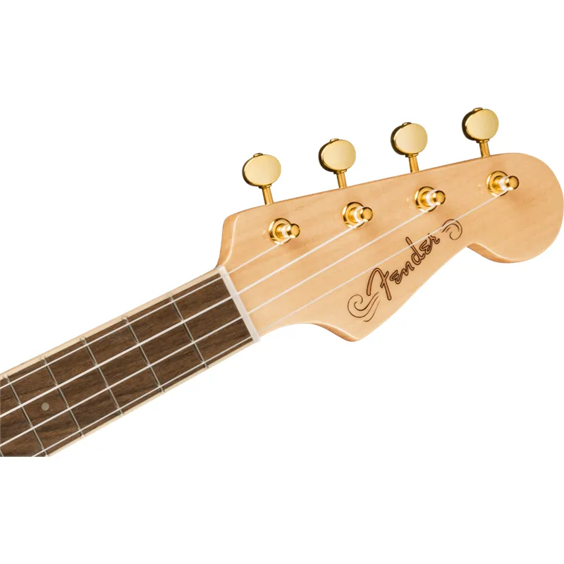 FENDER Fender Fullerton Strat Uke Fiesta Red - zdjecie 5