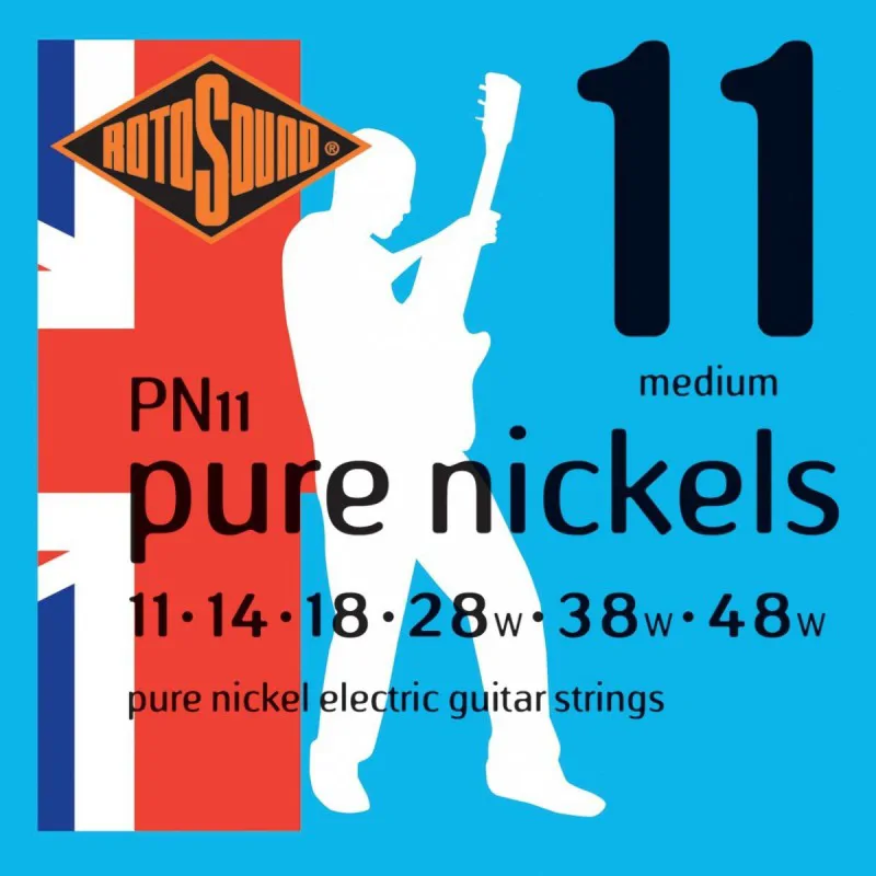 ROTOSOUND Rotosound PN11 Pure Nickles struny do elektryka 11-48