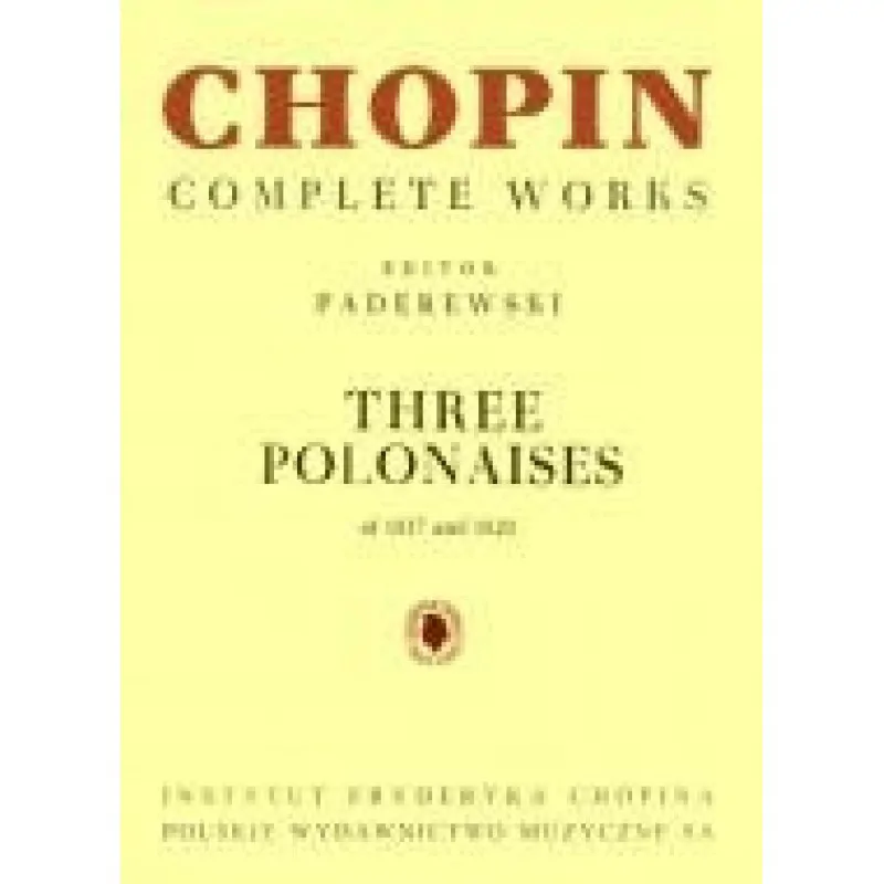 PWM PWM Chopin complete works - trzy polonezy
