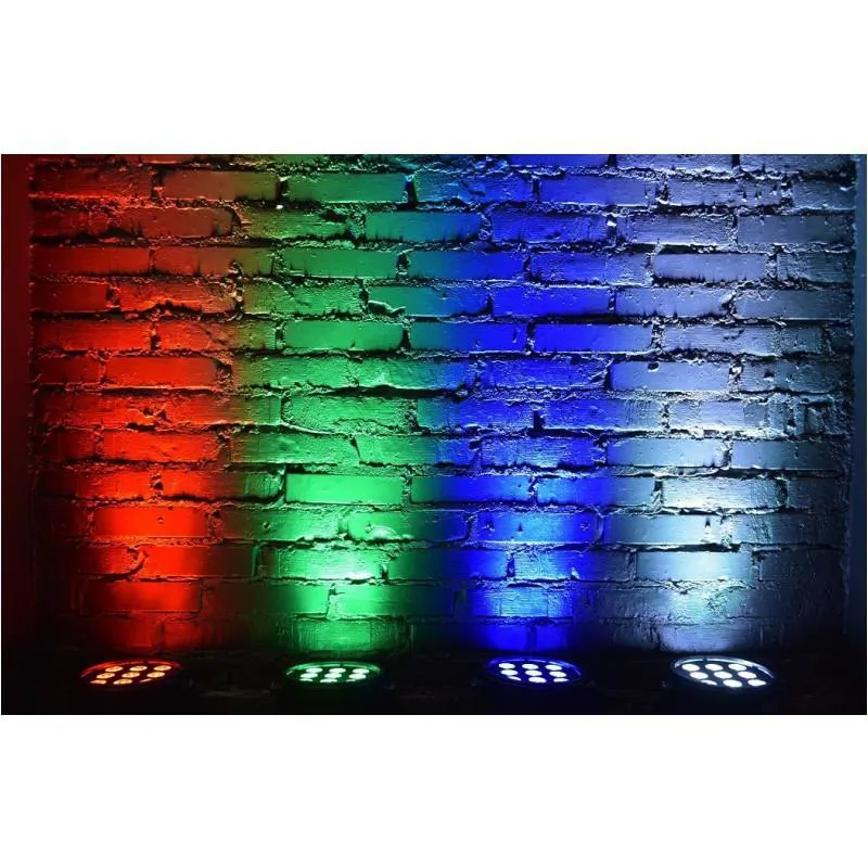 LIGHT4ME LIGHT4ME LED PAR 9X10W MKII RGBW pilot IR - zdjecie 7