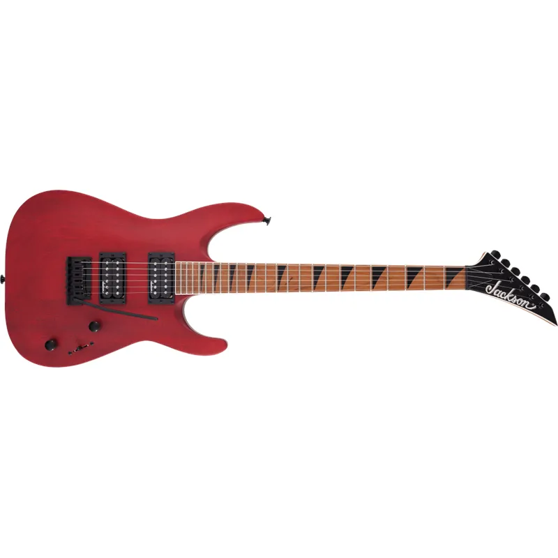 Jackson Jackson JS Series Dinky Arch Top JS24 DKAM Caramelized Maple Fingerboard Red Stain