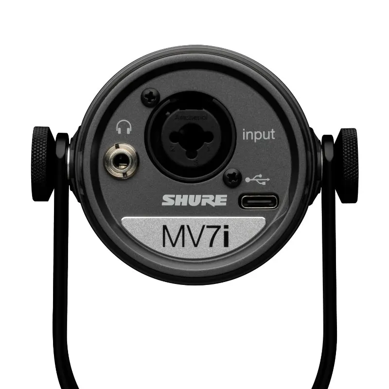 SHURE Shure MV7i - Mikrofon lektorski/wokalny z wbudowanym interfejsem audio - zdjecie 7
