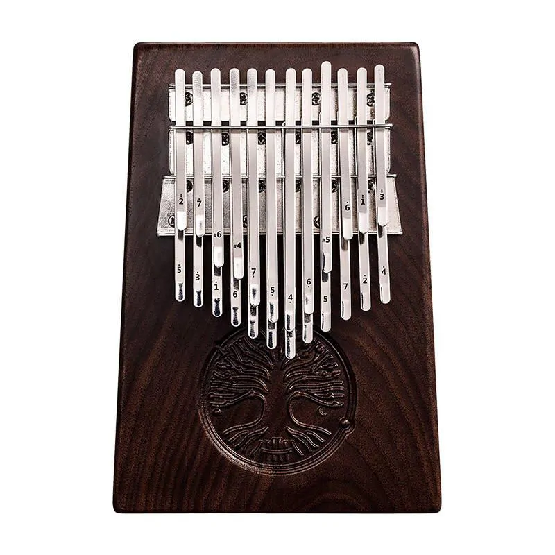 Hluru Hluru Kalimba 24 ton KX24-Walnut