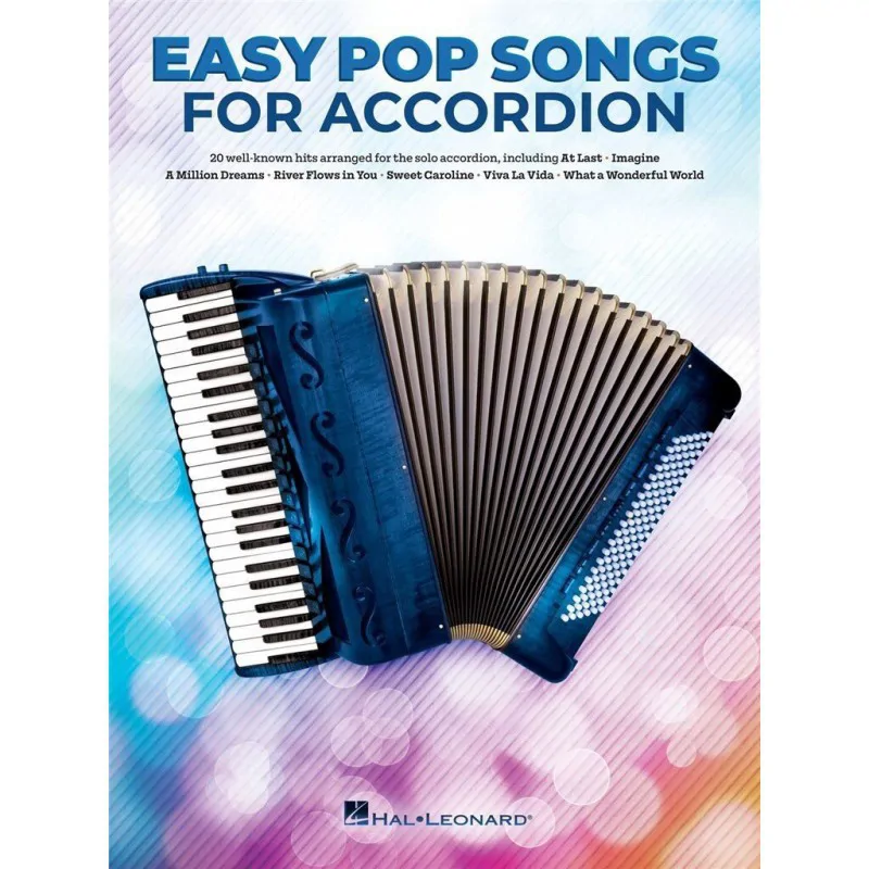 Hal Leonard Easy Pop Songs for Accordion