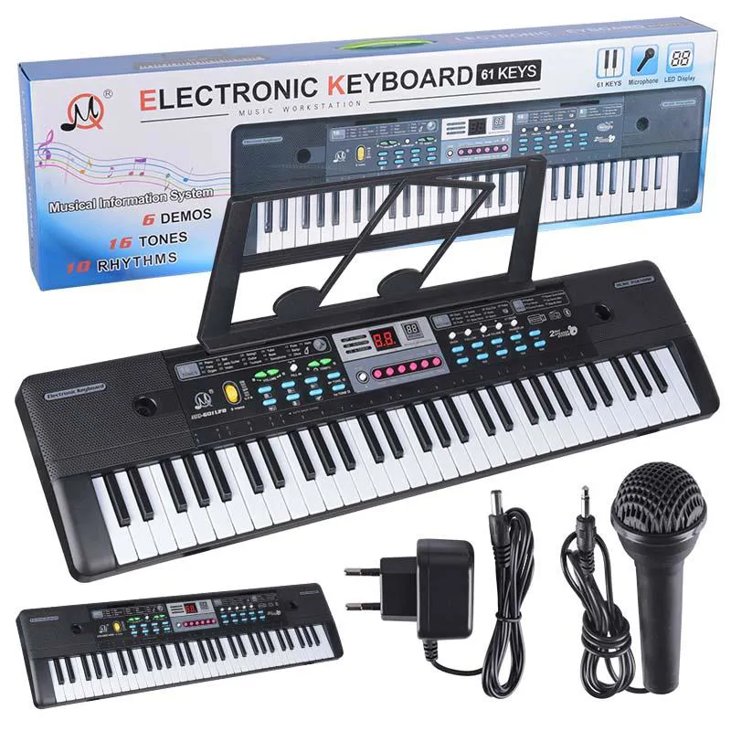 MQ MQ 601 UFB KEYBOARD klawisze organy z mikrofonem