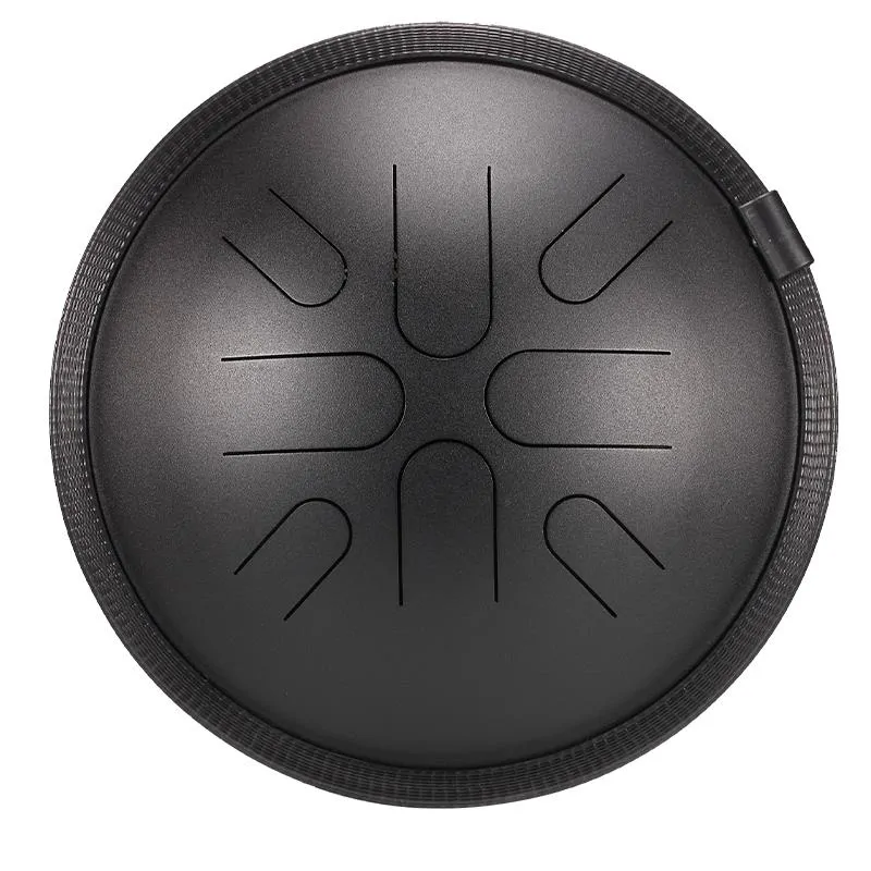 Hluru Hluru Travel drum TA8-10-InkBlack 8 ton 10''