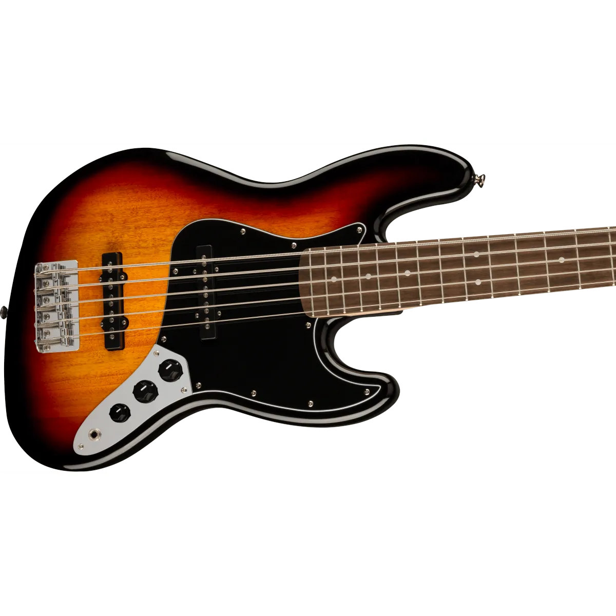 Squier Squier Affinity Series Jazz Bass V Laurel Fingerboard Black Pickguard 3-Color Sunburst - zdjecie 4