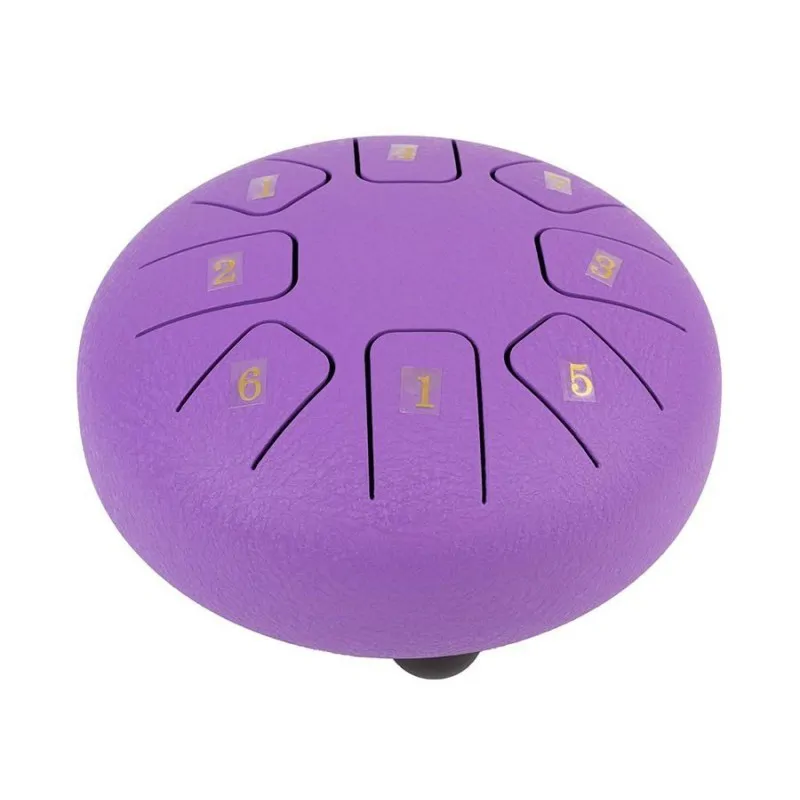 HAYMAN Hayman HTD0608/PU steel tongue drum fioletowy - zdjecie 2