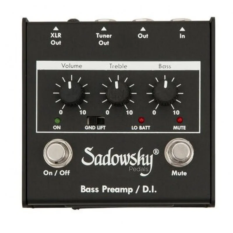 SADOWSKY Sadowsky Outboard 1 V2 bass preamp Di Box basowy