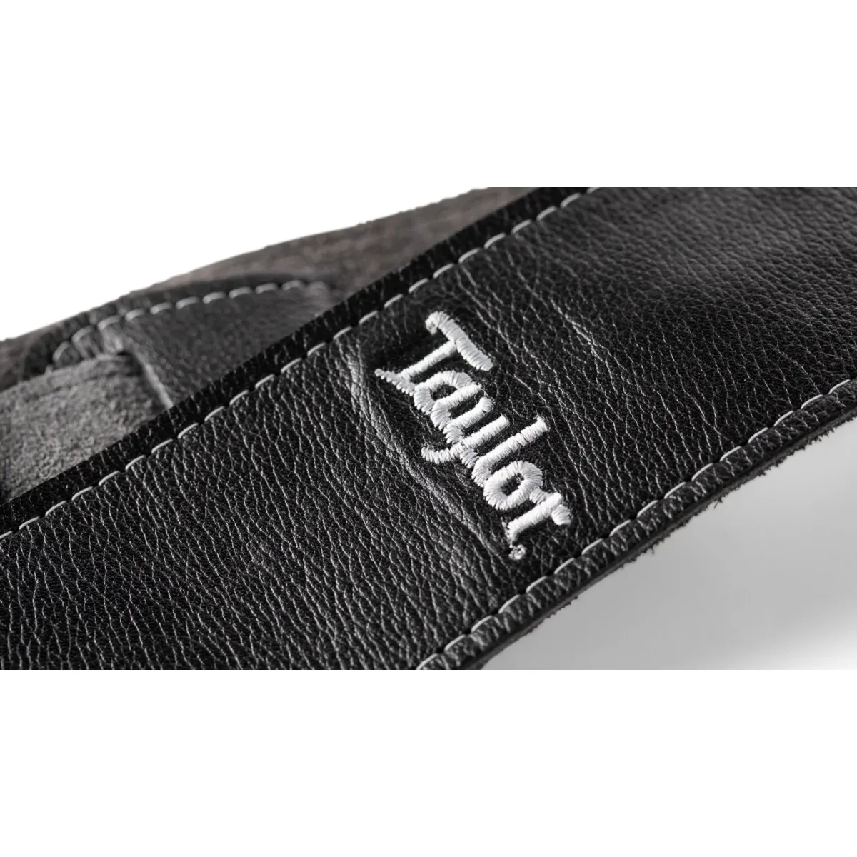 Taylor Guitars Taylor Black Leather Suede Black Pas do gitary czarny - zdjecie 4