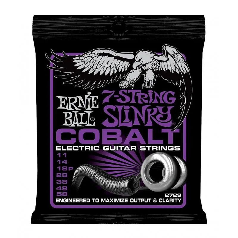 Ernie Ball Ernie Ball 2729 struny do gitary elektrycznej 7strunowej