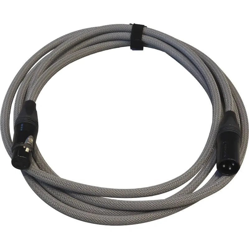ZUCH Zuch Kabel Mikrofonowy ZC-XLR-XLR-G-3M Szary