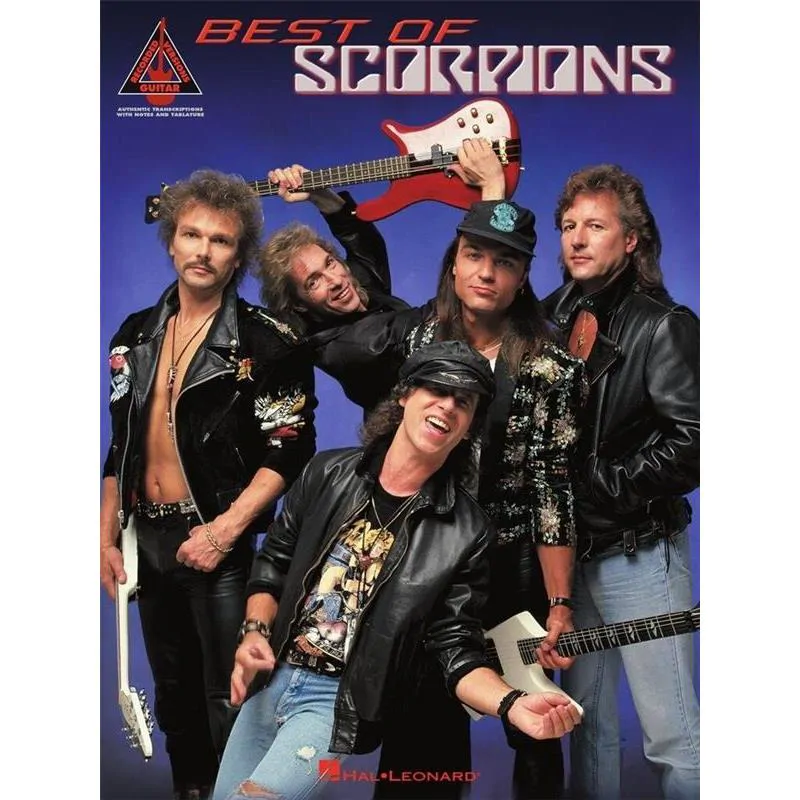 Hal Leonard Best of Scorpions Guitar Recorded Version