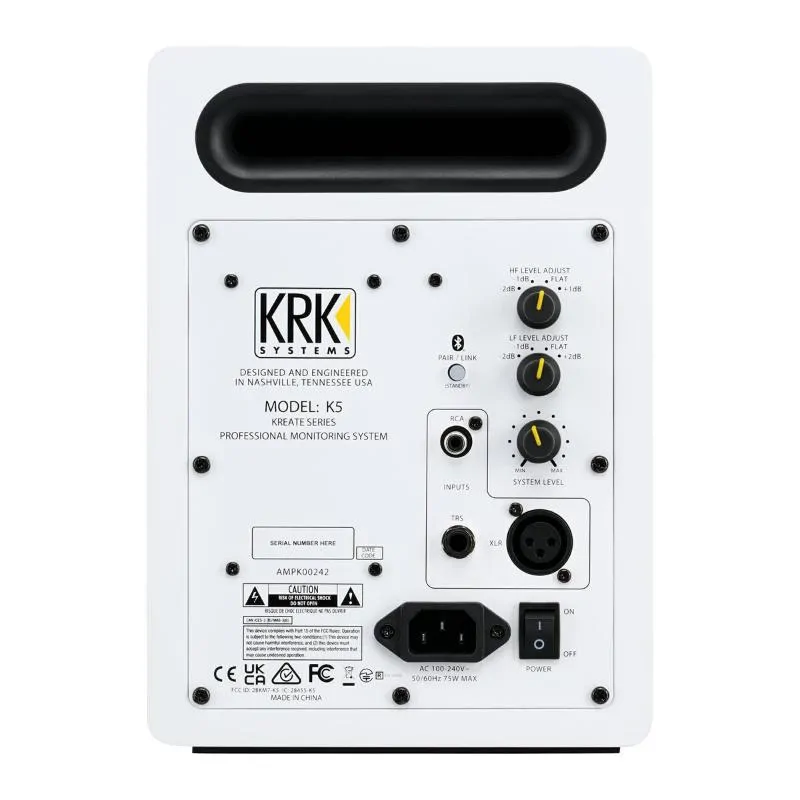 KRK SYSTEMS KRK Kreate 5 White Monitor studyjny - zdjecie 2