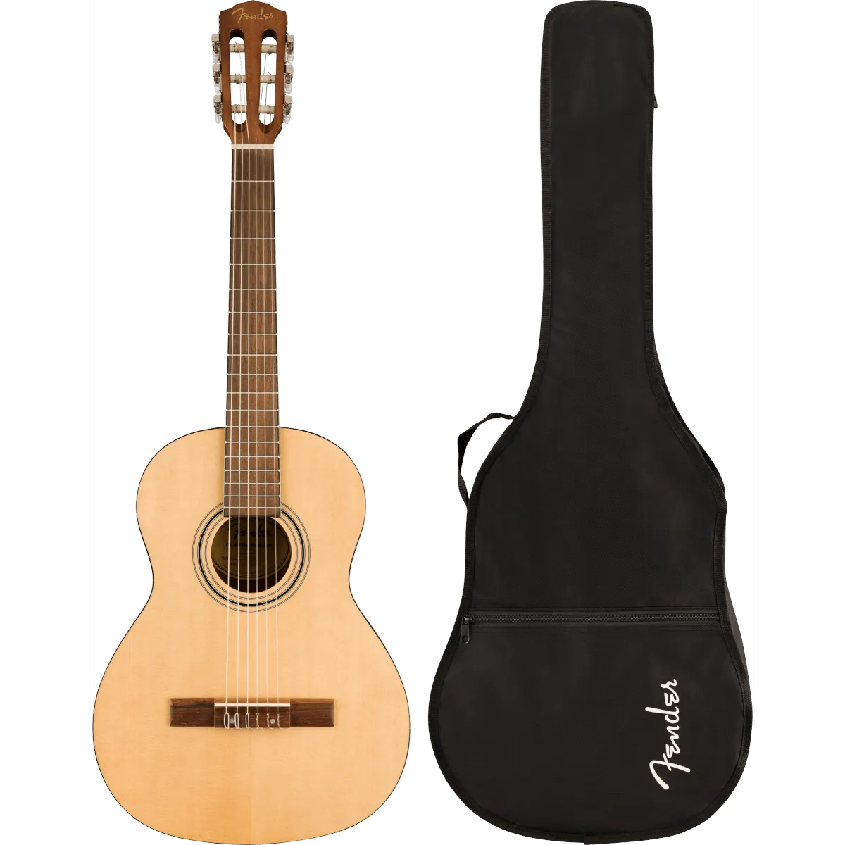 FENDER Fender CN-30 Nylon 3/4 Walnut Fingerboard Natural - zdjecie 6