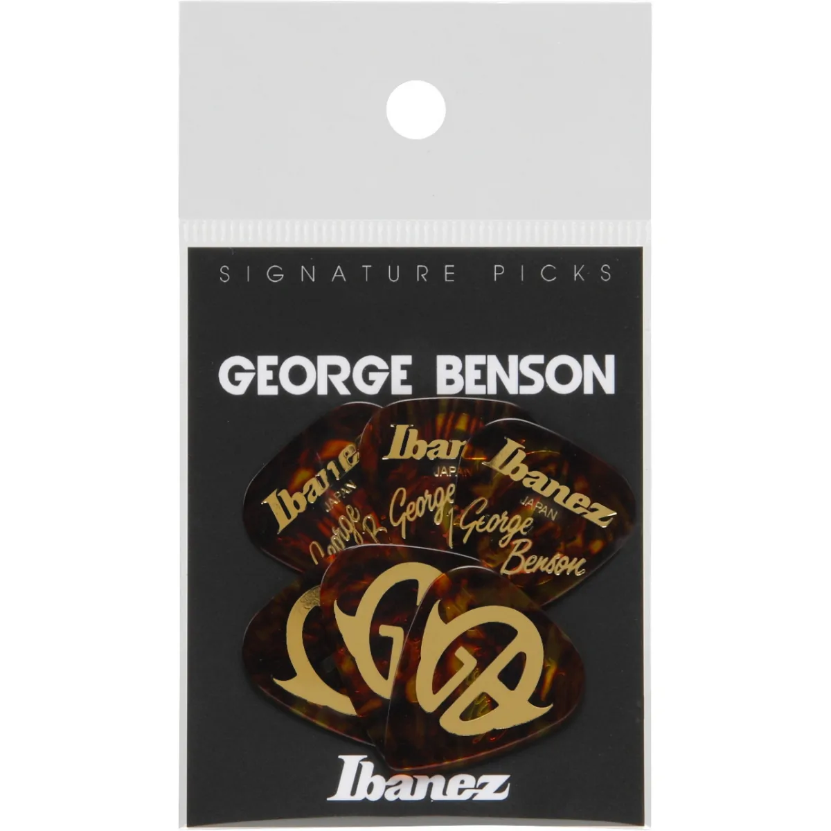 IBANEZ Ibanez B1100GB George Benson zestaw 6 kostek medium