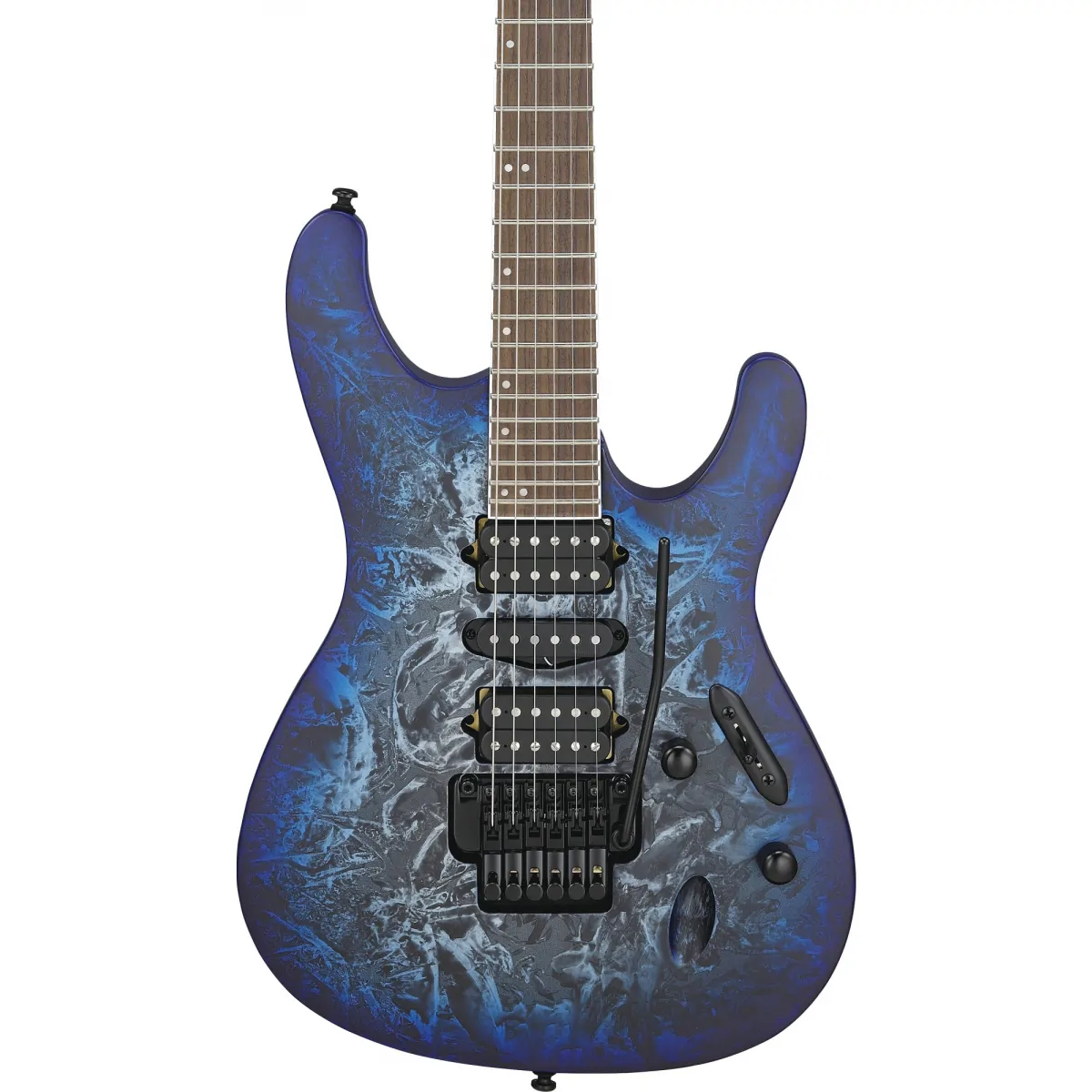 IBANEZ Ibanez S770-CZM Cosmic Blue Frozen Matte Gitara elektryczna - zdjecie 2