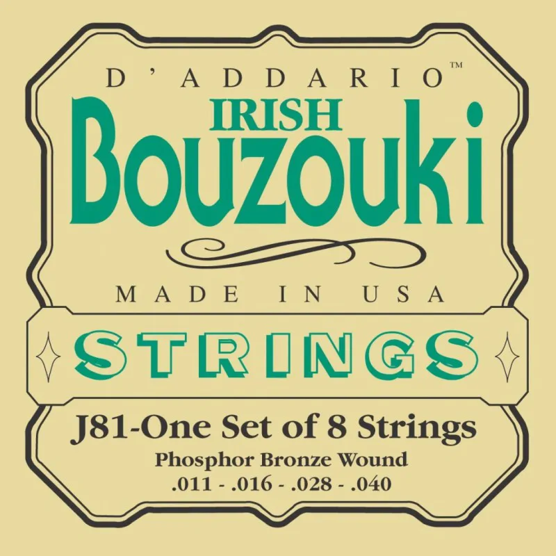 D'ADDARIO D'Addario J81 struny bouzouki