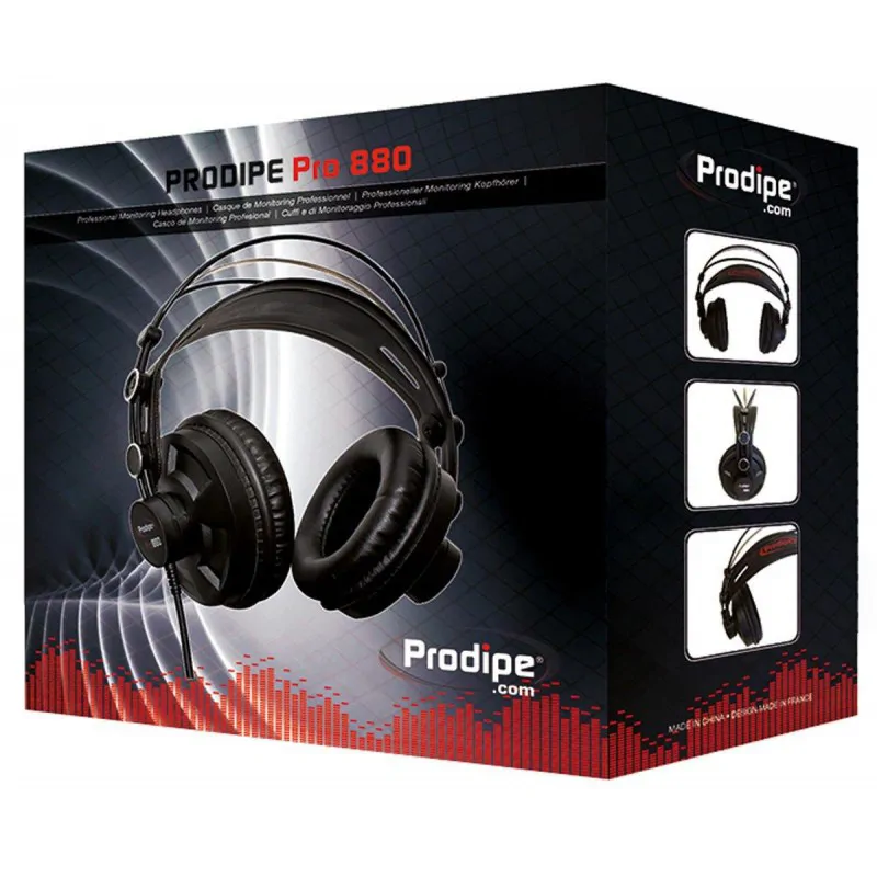 Prodipe Prodipe Pro880 - profesjonalne słuchawki studyjne
