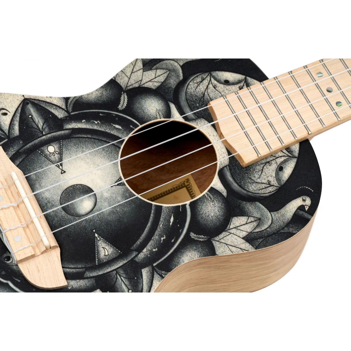 Ortega Ortega RUAR-BI Art Series Birds ukulele koncertowe - zdjecie 4