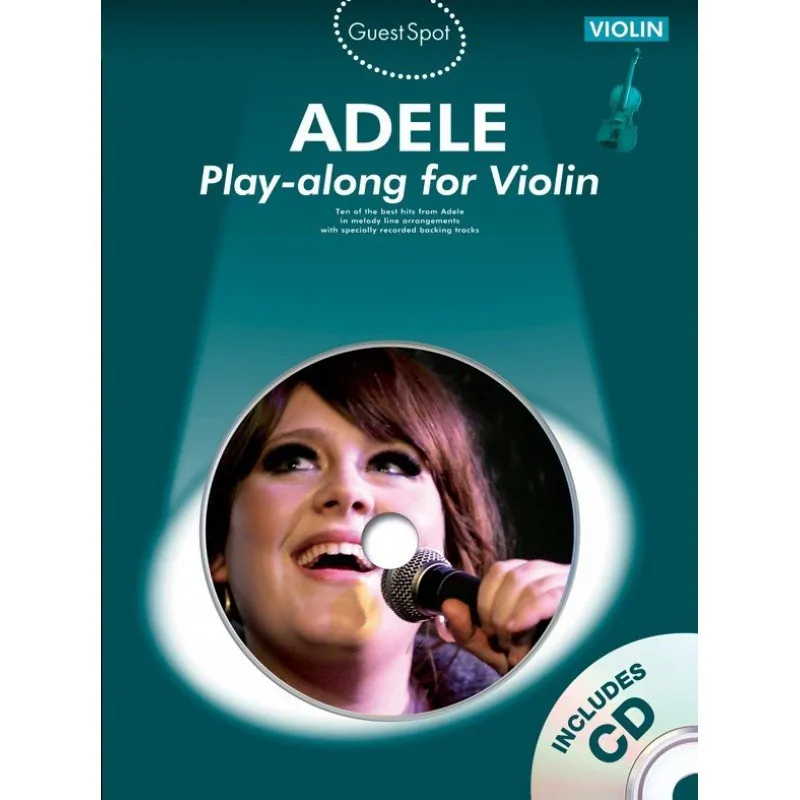Wise Publications Wise Publications Guest Spot  Adele Playalong For Violin + CD