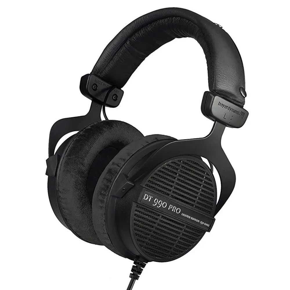 BEYERDYNAMIC Beyerdynamic DT 990 PRO 250 OHM BLACK LE słuchawki otwarte studyjne