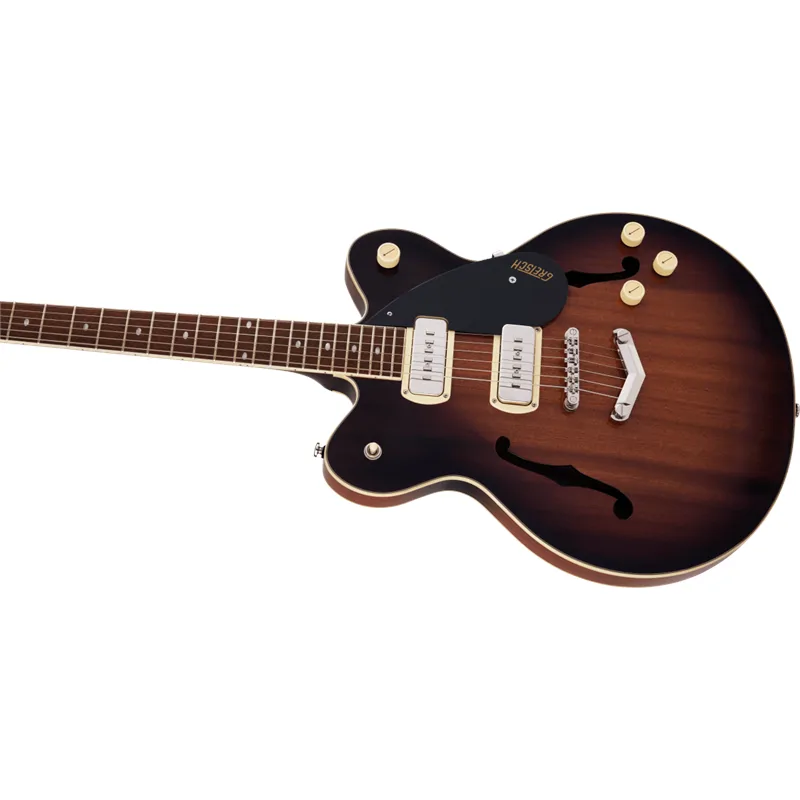 Gretsch Gretsch G2622-P90 Streamliner Center Block Double-Cut P90 with V-Stoptail Laurel Fingerboard Havana Burst - zdjecie 5