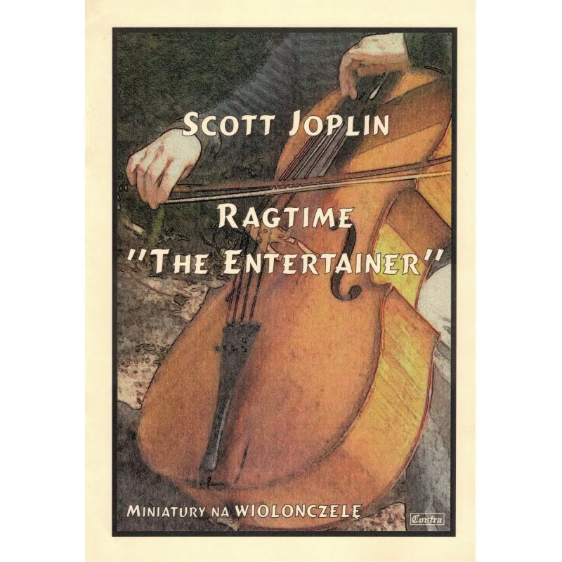 CONTRA Contra Scott Joplin Ragtime "The Entertainer" minatury na wiolonczelę