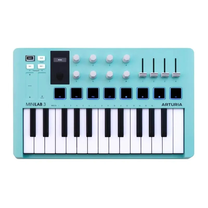 Arturia ARTURIA MiniLab 3 Aquamarine - zdjecie 2