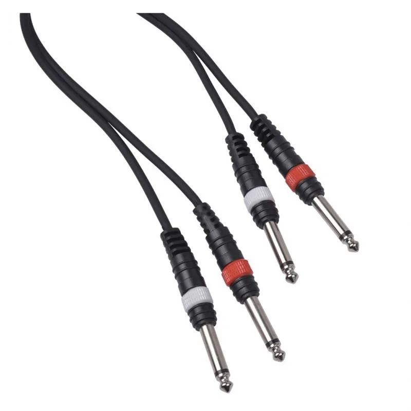 CABLE4ME CABLE4ME 2 x jack mono 6,3mm 2 x jack mono 6,3 3m - zdjecie 2