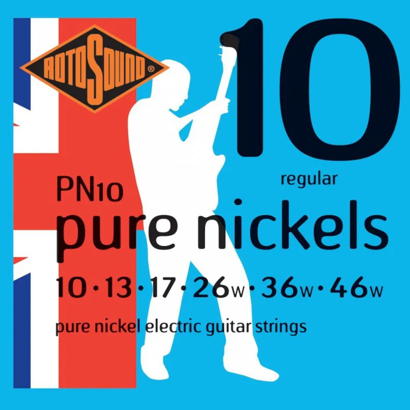 ROTOSOUND Rotosound PN10 Pure Nickles struny do elektryka 10-46